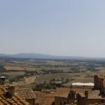 Casale Marittimo panorama dei tetti