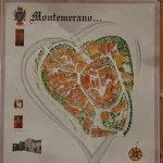 Montemerano borgo storico mappa monumenti