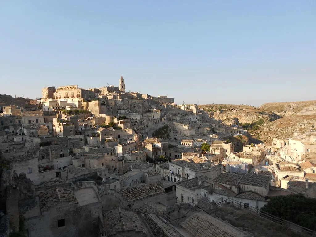 Matera foto panorama dei Sassi