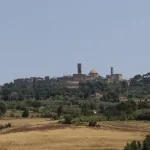 Volterra veduta della città