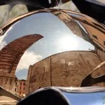 Piazza Duomo Pietrasanta riflesso d'artista
