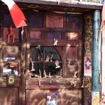 Ingresso della bottega di Eugenio Faggini