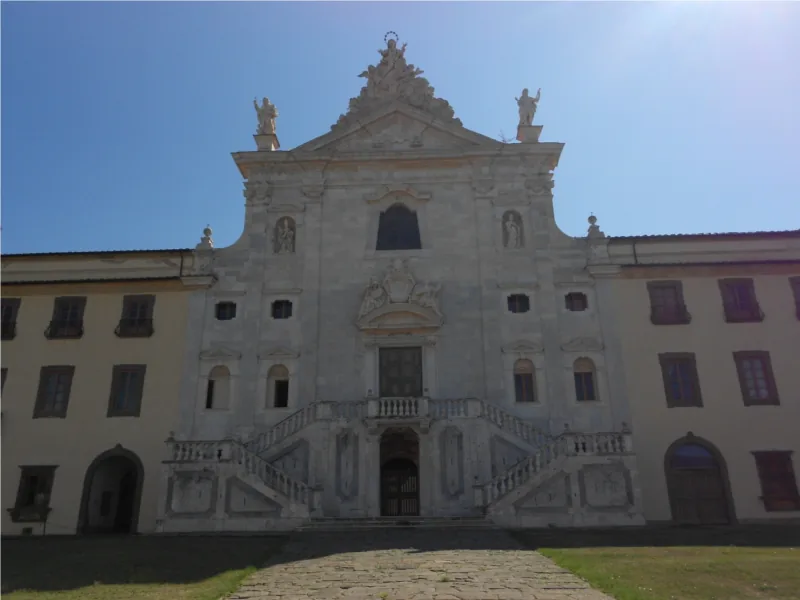 Certosa di Calci facciata