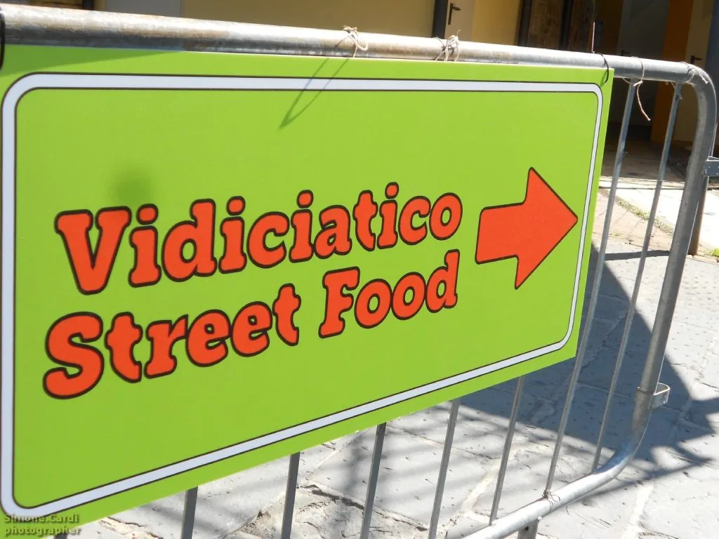 Vidiciatico Street Food cartello