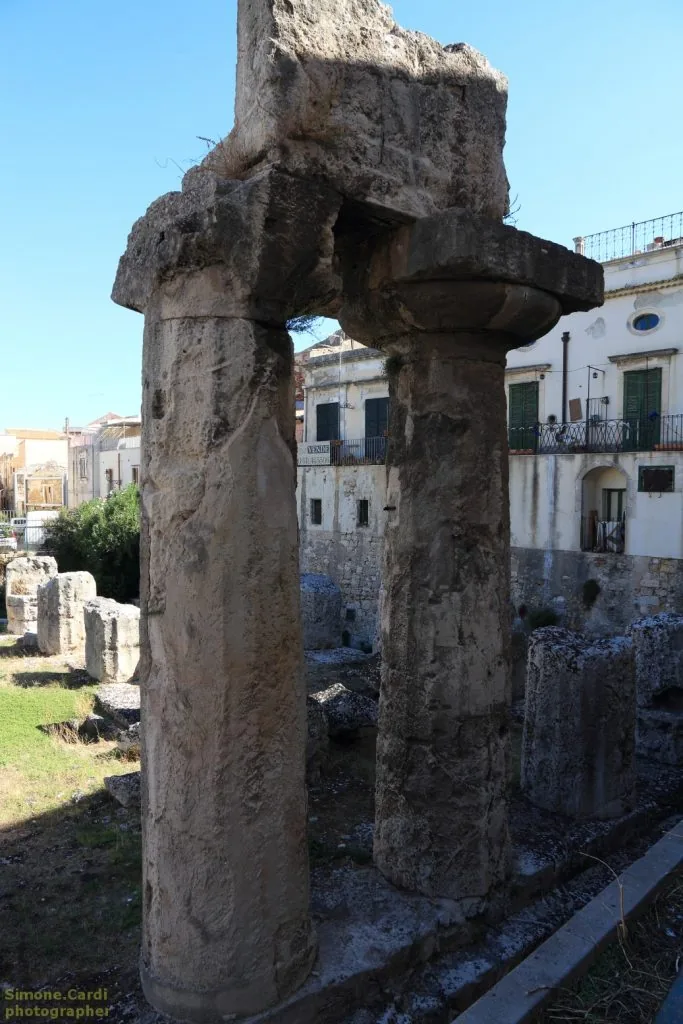 Tempio di Apollo ad Ortigia le colonne