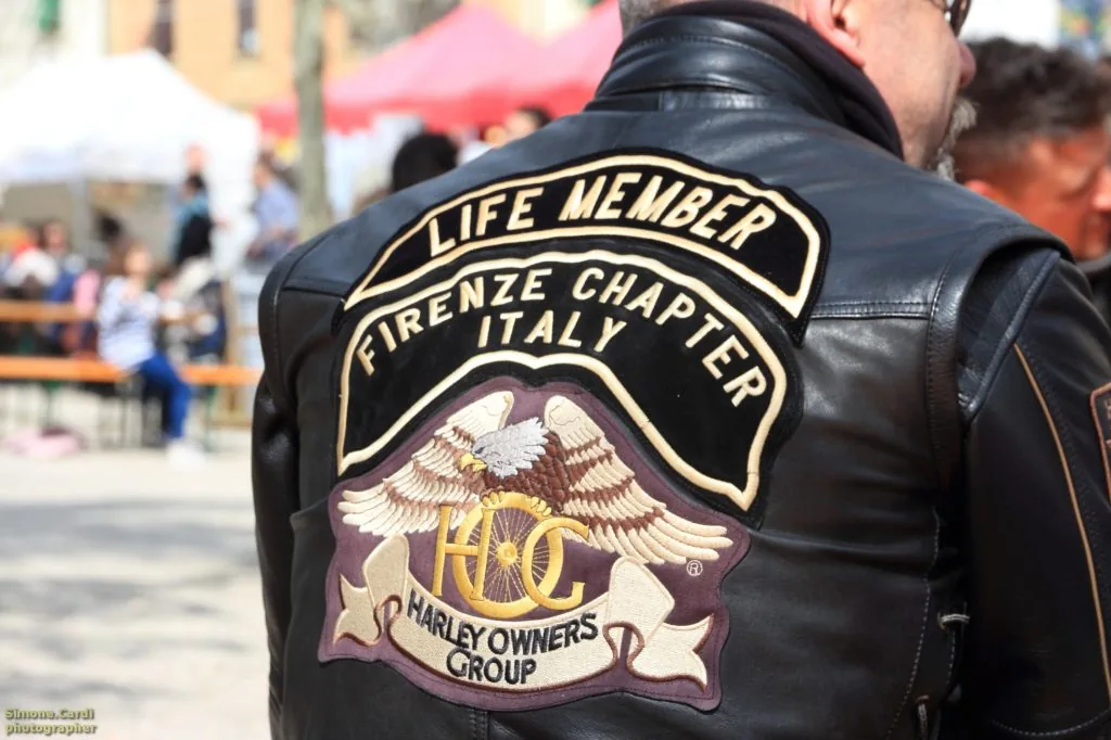 Firenze Chapter Italy Harley Club Firenze giubbotto