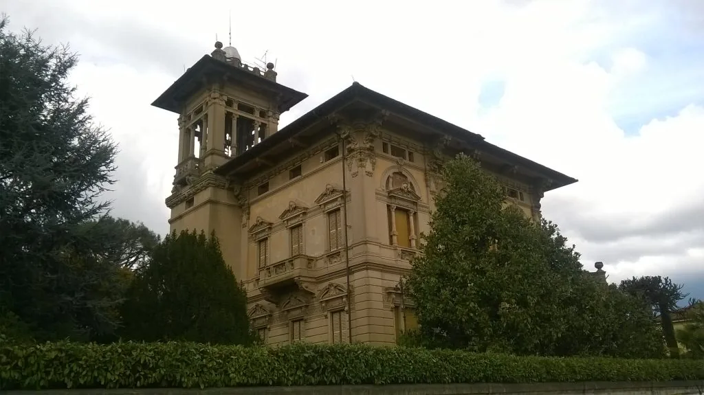 Veduta esterna di Villa Masini a Montevarchi