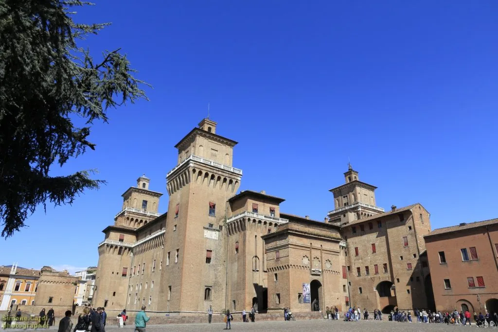 Castello Sforzesco Ferrara veduta