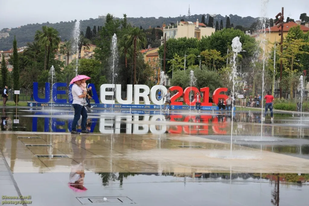 Promenade du Papillon, Campionati Europei di Calcio