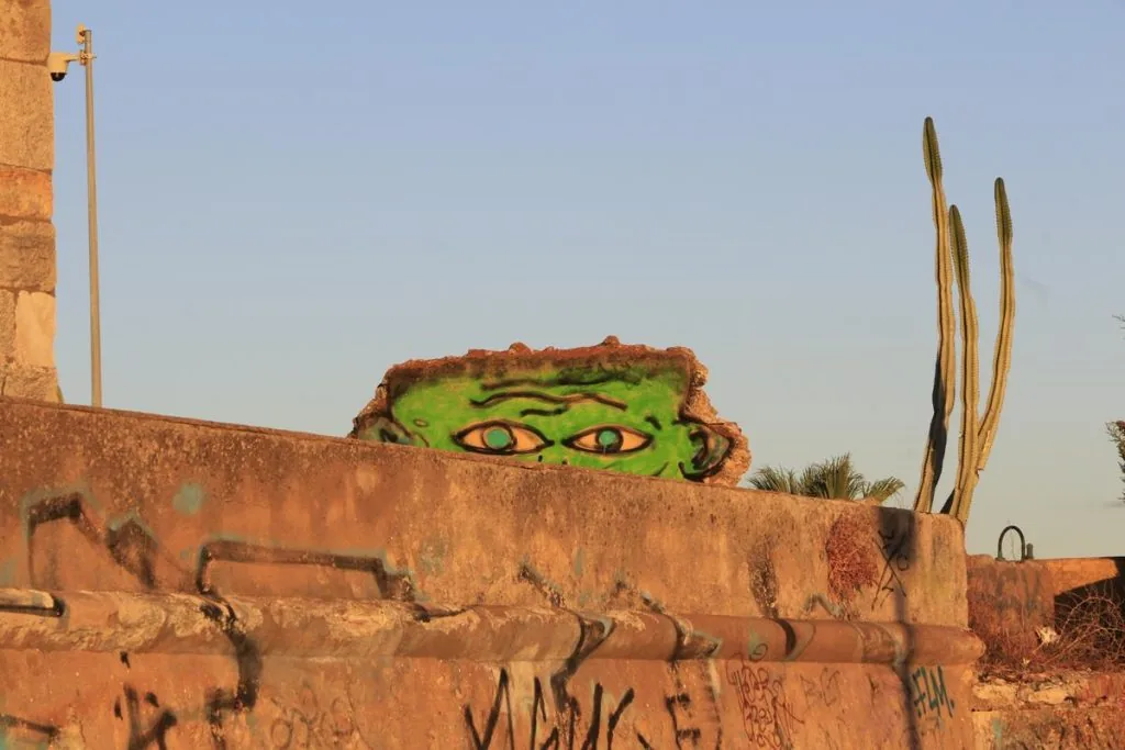 Portogallo, Faro: murales Hulk
