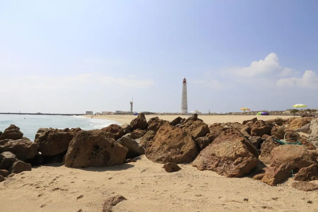 Ria Formosa, Algarve, Portogallo: faro sull'Isola di Farol