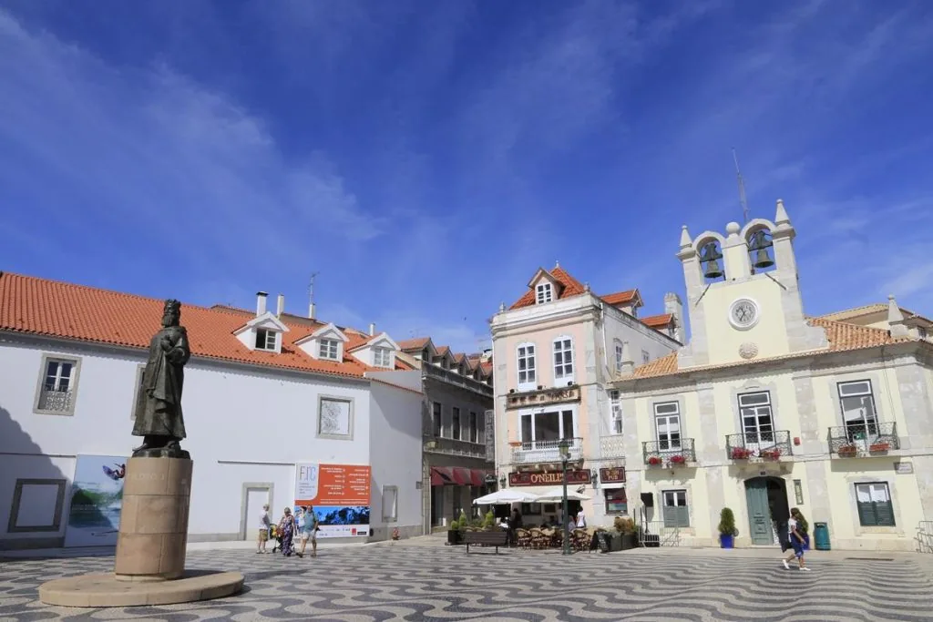 Cascais piazza del Municipio
