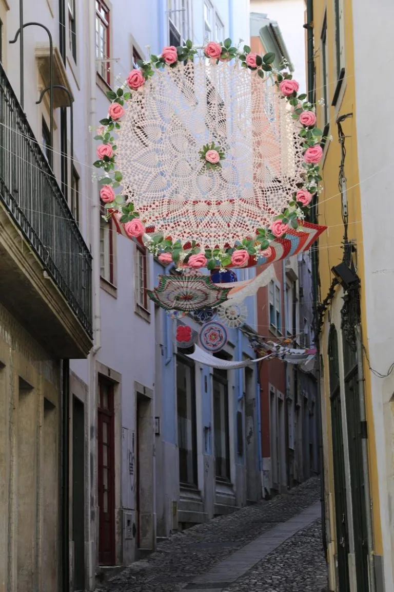 Coimbra centro storico decorazioni