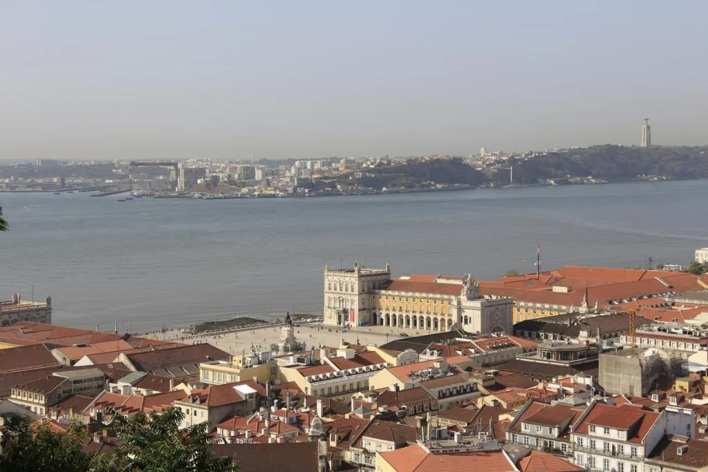 praça do comércio veduta panoramica