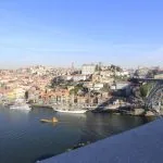 Oporto, Portogallo, panorama dal Ponte Luis I