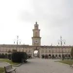 piazza Bentivoglio Gualtieri torre dell'orologio