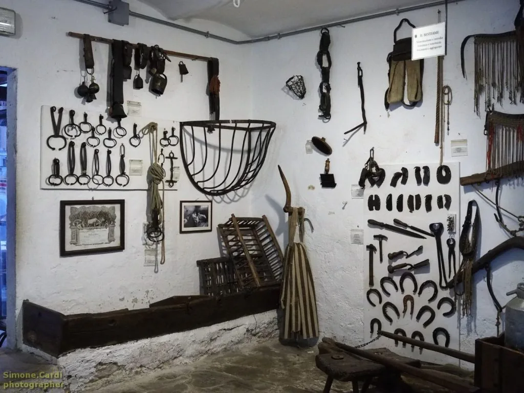 Borgo San Lorenzo, Museo Casa d'Erci: attrezzi per il bestiame