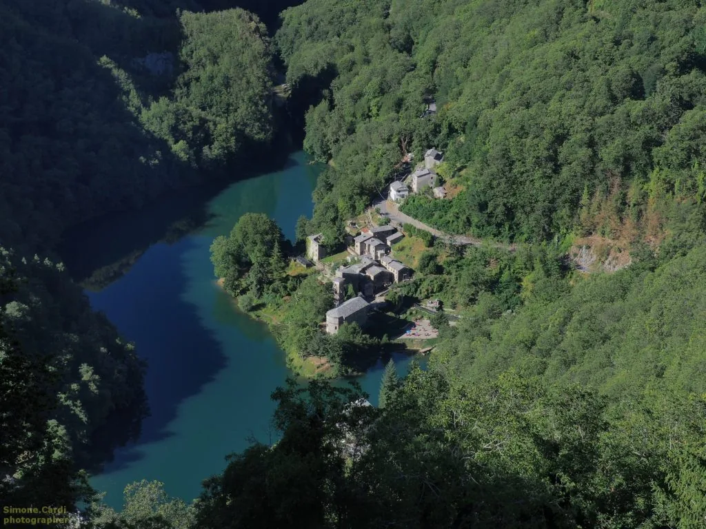 Panorama Isola Santa dal Ristorante Ceragetta in Garfagnana
