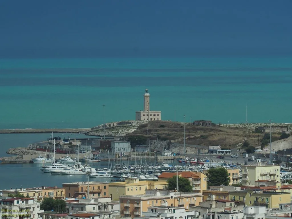 Vieste il faro del porto