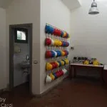 Miniera di Serbariu, Carbonia, caschi turisti