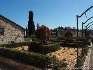 Giardino privato Castello di Meleto