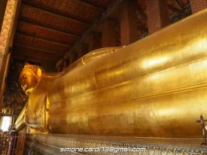 Thailandia, Bangkok - tempio del Buddha sdraiato