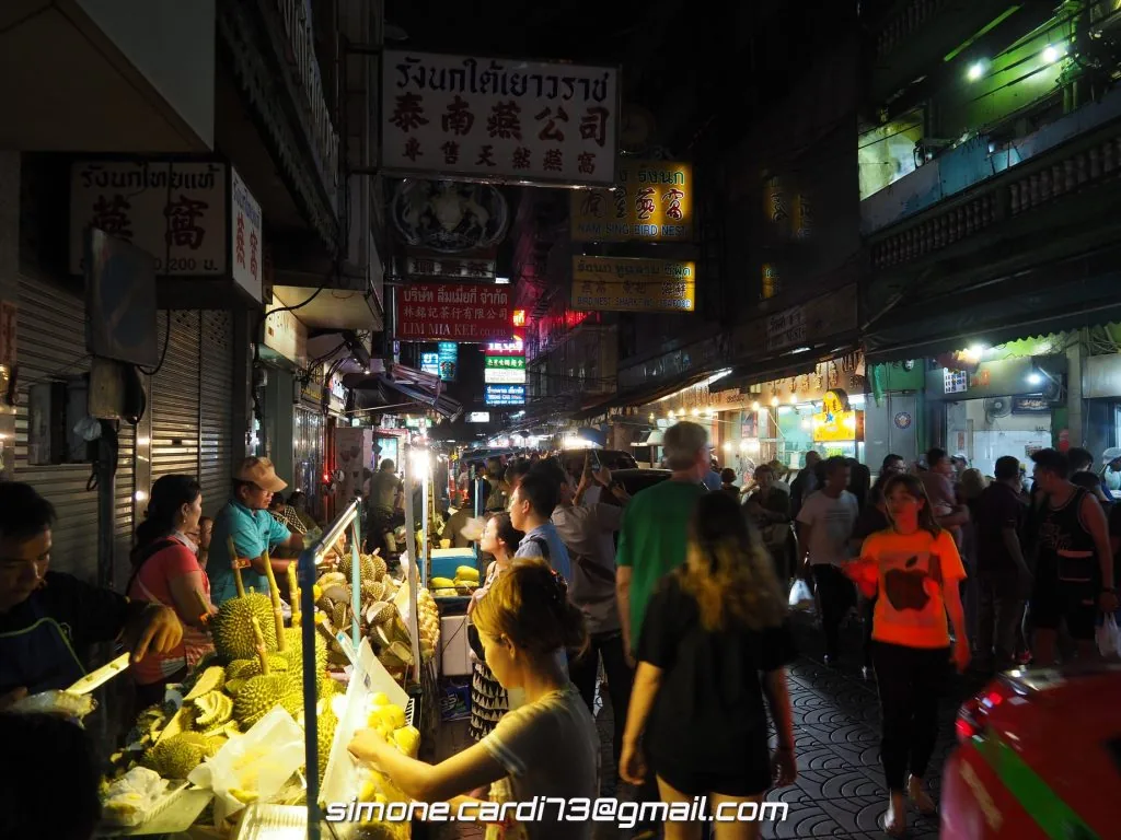 Bangkok - street food nel quartiere cinese