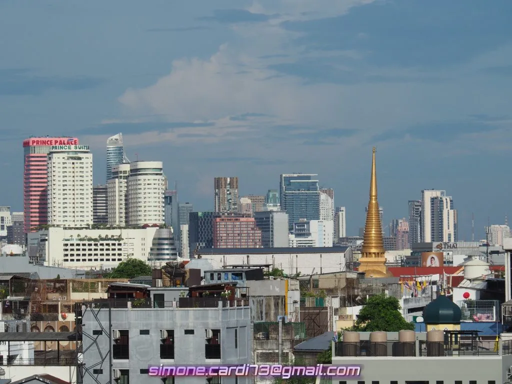 Bangkok - panoramica della città