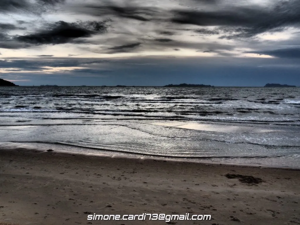 Thailandia, Koh Samui, spiaggia di sera