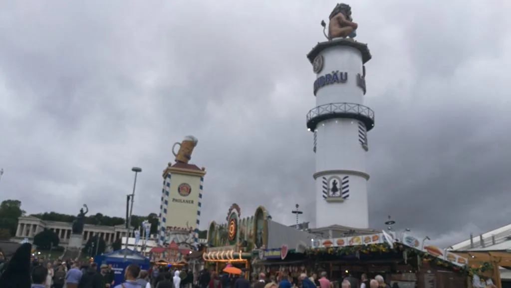 Oktoberfest stand
