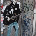 Pino Daniele santo, murales a Napoli