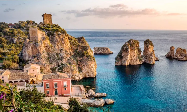 sicilia scopello paesaggio