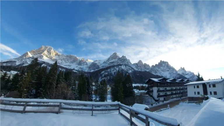 san martino di castrozza pale neve