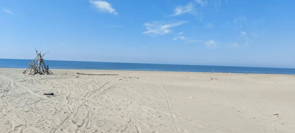 Digue à la Mer sentiero in Camargue, Francia