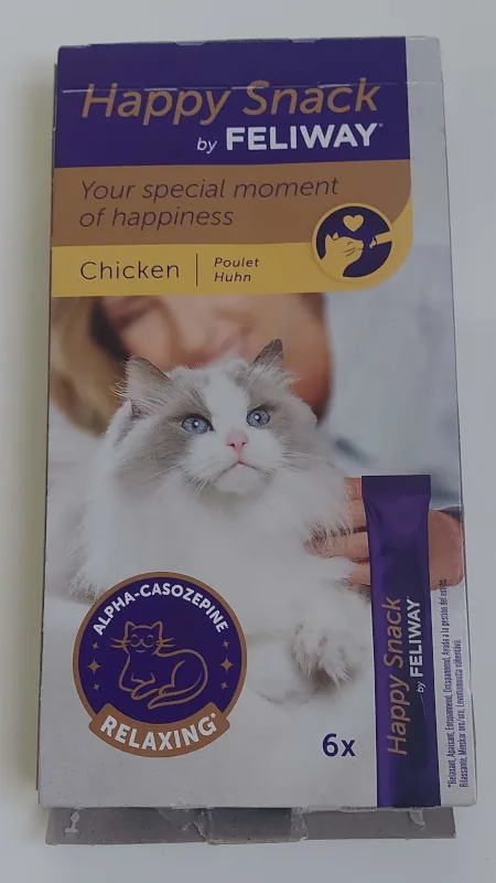 snack feromoni relax gatto camper feliway