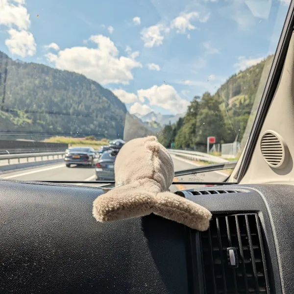 In viaggio verso Svizzera con camper e nipoti viaggio di una settimana, seconda tappa