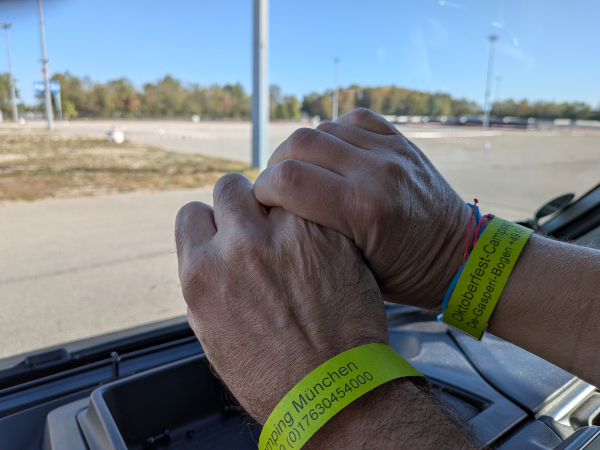 Braccialetti campeggio Oktoberfest Monaco di Baviera