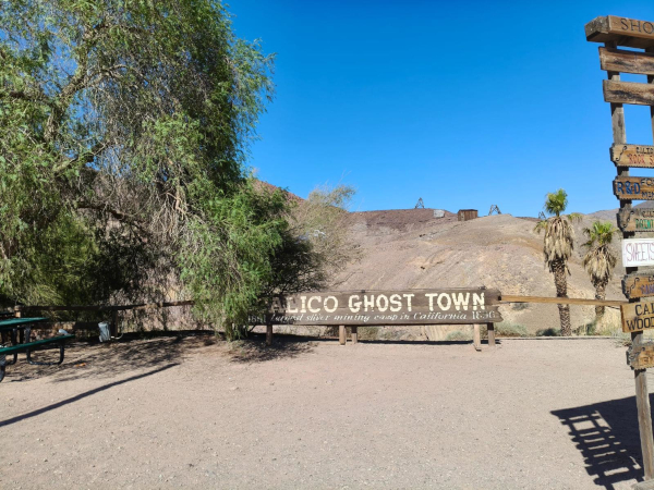 Ghost Town di Calico: la città abbandonata del Far West.